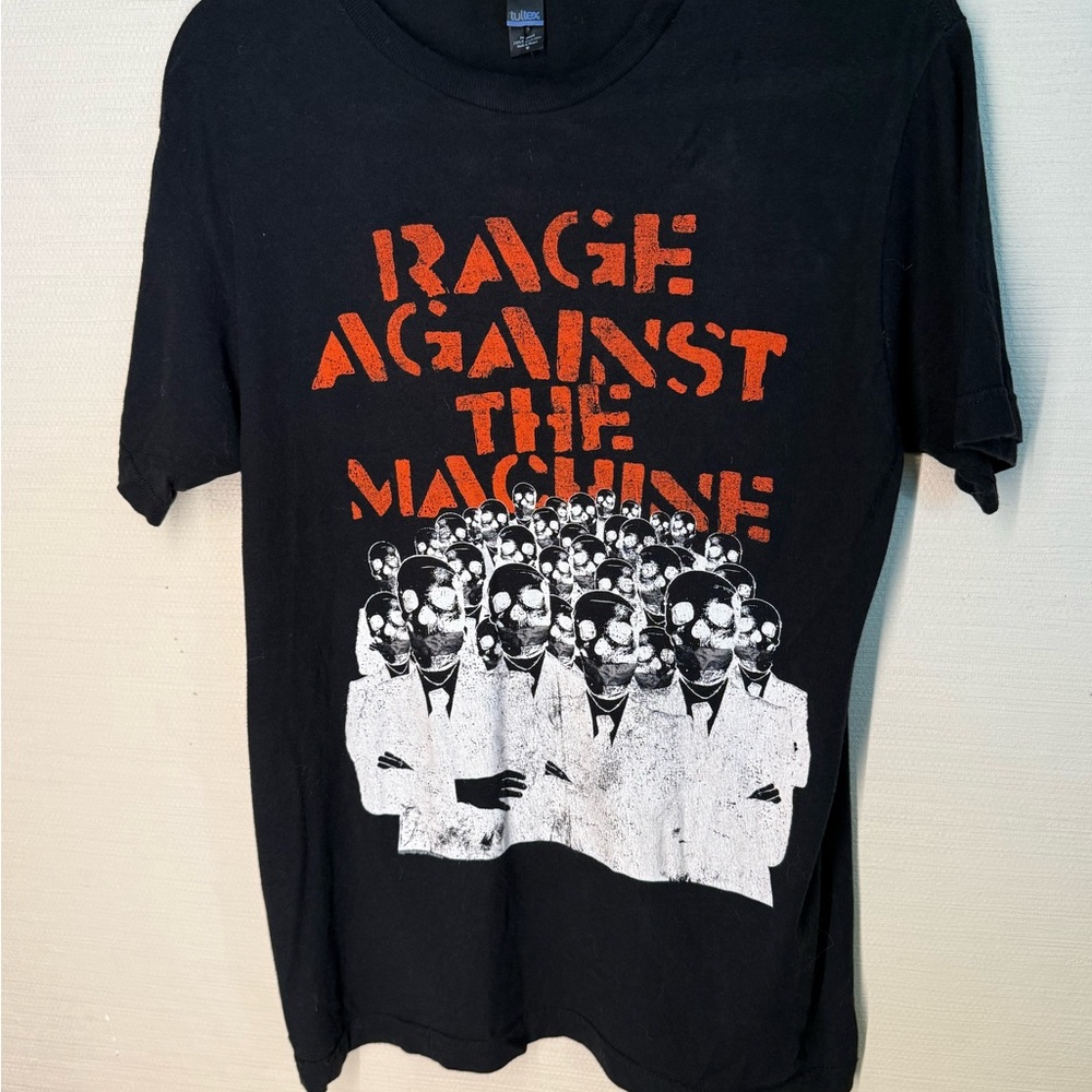 Rage Against the Machine Black Graphic T-Shirt